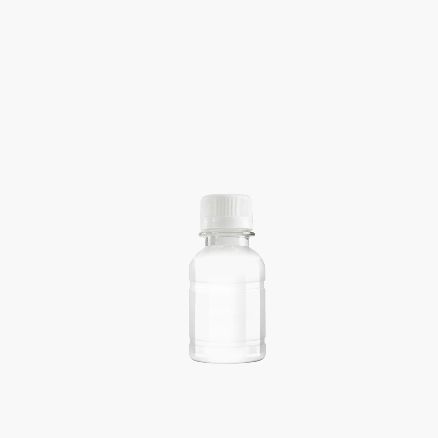 100ml Flasche Round (Natur) PE inkl. Verschluss