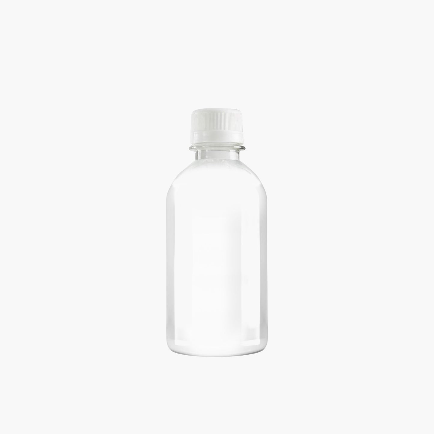 350ml Flasche Round (Natur) PE inkl. Verschluss